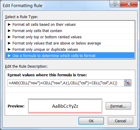 Highlight row and column of active cell Daily Dose of Excel